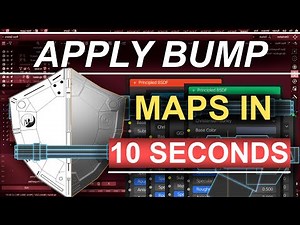 Blender 2.8 : Principled BSDF - Apply Bump Maps (In 10 Seconds!!!)