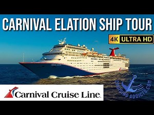 Carnival Elation Cruise Ship Tour | Full Walkthrough and Deck-by-Deck Guide