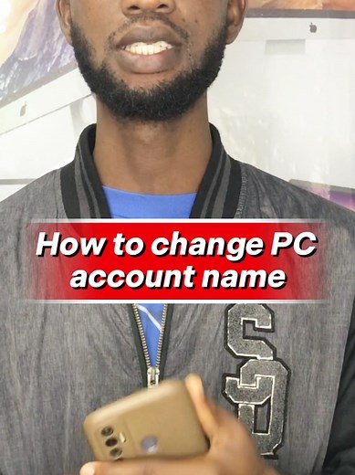 How to Change PC Account Name in Windows 11