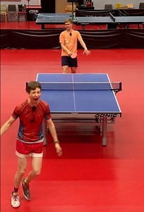 Snakeman SNAKED! Don't miss "Adam vs. Truls: NO MERCY!" https://youtu.be/TYJ1UHcKDfQ #tabletennis #pingpong #pingpongtricks #tabletennislife #sportscreator #adambobrow #trulsmoregardh | Adam Bobrow