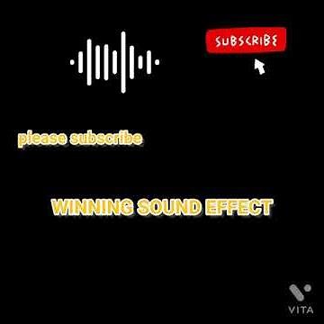 WINNING SOUND EFFECT || SOUND FX