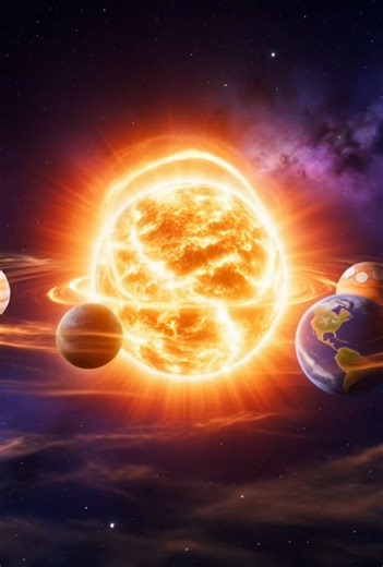 Solar System 3D Animation | Brings Peace 🌌