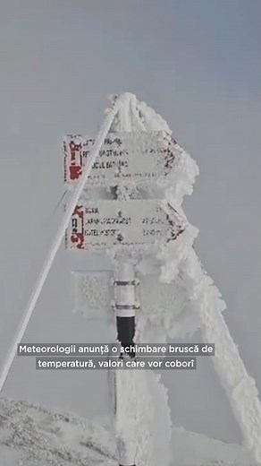 21K views · 280 reactions | Un val de aer polar aduce ninsori abundente în România. A fost emis primul cod roșu de viscol pentru șapte județe, care va intra în vigoare de mâine dimineață. | Euronews Romania | Facebook