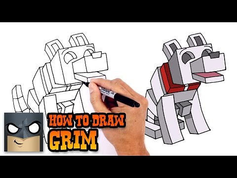 How to Draw Minecraft | Grim