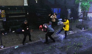 Today is National Step In A Puddle And Splash Your Friends Day. Go and gently splash someone...it could be your future spouse! #splishsplash | How I Met Your Mother