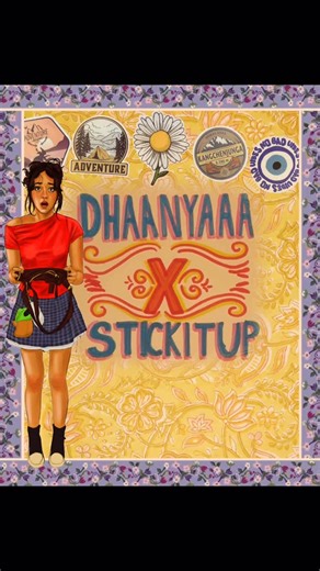 STICK IT UP | India’s Largest Sticker Store🔥 on Instagram: "Art that sticks, literally & visually ✨ [Stickers, StickItUp, diy, decorate, art, artwork]"