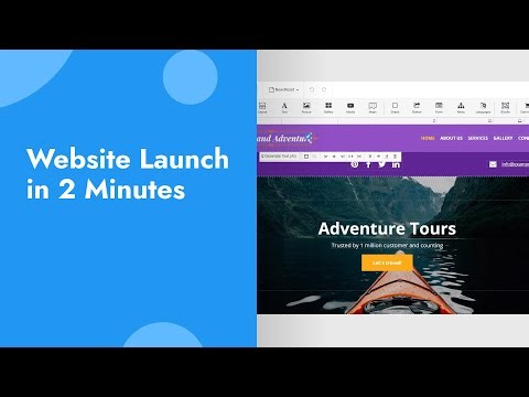 1.2 Website Launch in 2 Minutes