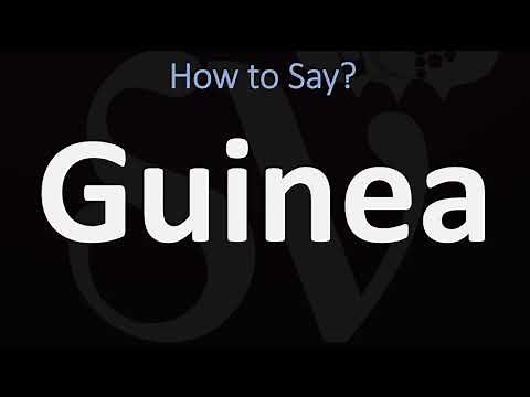 How to Pronounce Guinea (CORRECTLY)