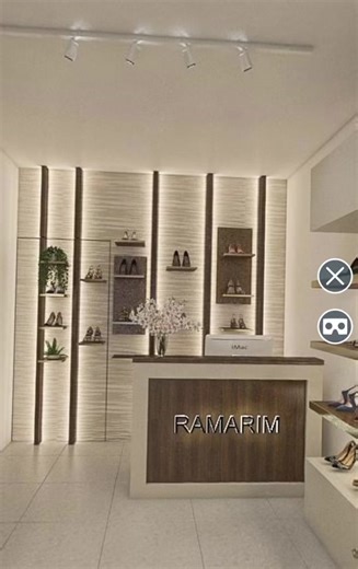 3D Design for a Modern Shoe Shop