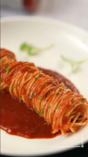 How to plate Spaghetti | Veeba Classic Marinara Sauce