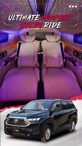 Innova Hycross को बनाया Ultra-Luxury Lounge | VIP Interior Transformation😍 #carmodification #luxury
