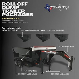 112 reactions |  Buy the best trailers in the game at factory-direct prices. Dumps, Roll Offs, Haulers, Tilts & more. Get you one! 鸞 | Texas Pride Trailers | Facebook