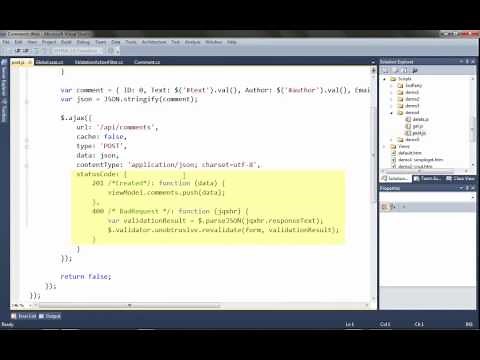 ASP.NET Web API, Part 5: Custom Validation