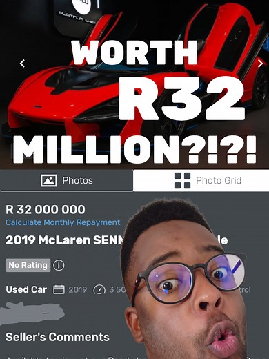 That’s a lot of money! Here are some of the most expensive and exotic cars on our website. Care to share any million Rand finds? Tell us! #luxury #exotic #sportscars #autotrader #carsearch #classifieds #fypシ゚