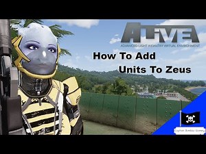 How to Add ALIVE Custom Units To Zeus |Alive Faction Updated Tutorial