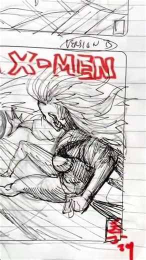 Storm vs Centinel #inkdrawing