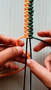 How to make easy macrame bracelet, tutorial💛💚 | Kerol03