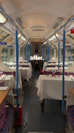 Unique Dining Experience in a Vintage Tube Carriage
