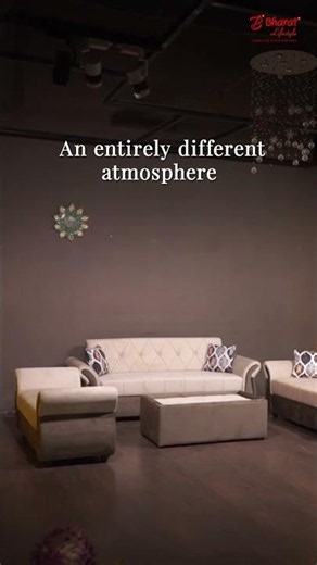 Transform Your Living Room with This Elegant Sofa Set | Bharat Lifestyle Furniture