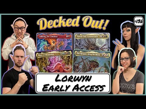 EARLY ACCESS Lorwyn Eclipsed - New Precons - EDH Gameplay Ep 136