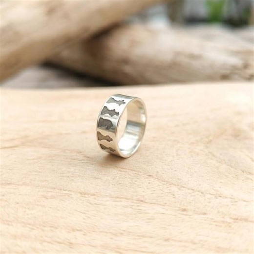 Sterling Silver Chess Piece Ring, Knight Pawn Signet Band, Strategy Game Jewelry - Etsy UK