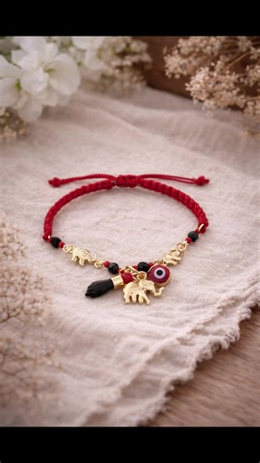 Adjustable Azabache Bracelet for Good Luck and Protection