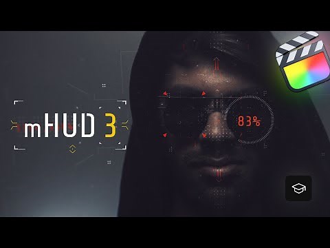 Quick tutorial showing basics of mHUD 3 plugin for Final Cut Pro - MotionVFX