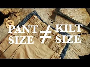 Kilt Sizing How-To | How to size utility kilt, tactical kilt, & sport kilts | Damn Near Kilt 'Em