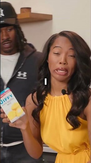 Quen thinks Jiffy Muffins is made for population control