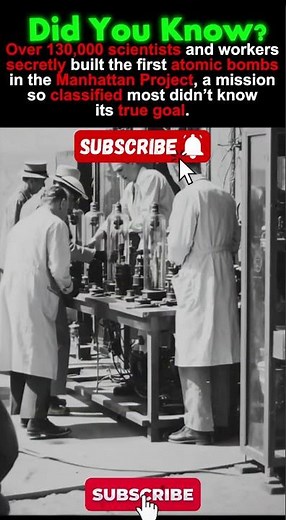 The Manhattan Project:The Secret Battle That Built the Atomic Bomb #ManhattanProject #AtomicBomb
