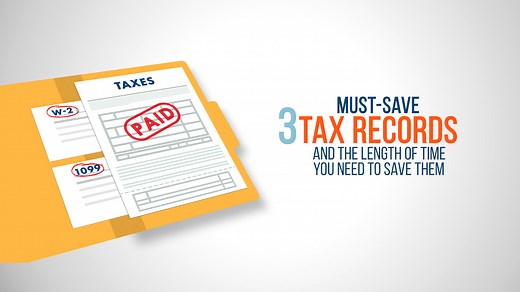 3 Tax Records You Need to Keep and For How Long