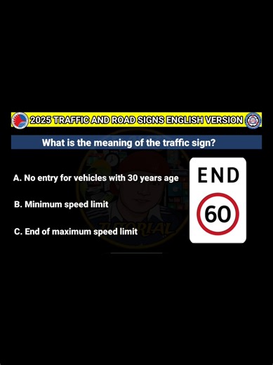 LTO exam reviewer traffic and road signs for driver's license english version part 46 #driverslicense #lto #ltoexam #ltoreviewer