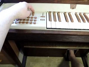 1970 MATTEL Optigan Optical-Organ Operation