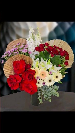 How to make beautiful bouquet, Flower bouquet #flowertech9 #flowerbouquet
