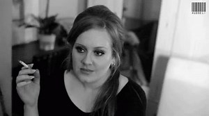 Adele | female celebrities smoking