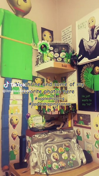 Hehehehe I love Baldi so muchh!! Btw it is possible to not feel superior to other yumeshippers even when you have a shrine :> I love all of you yumeshippers without a shrine and yall are so valid and canon #baldi #baldisbasics #fyp #selfship #yumeship