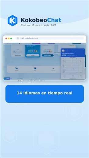KokobeoChat en 40 segundos: chat con IA, reseñas y 14 idiomas para tu web