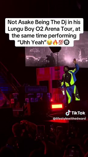 Asake Live Performance at O2 Arena: Uhh Yeah!