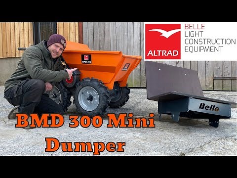 Altrad Belle BMD 300 Mini Dumper. Test & Review