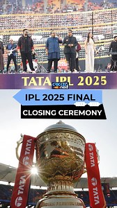 Finals. Fireworks. Shankar Mahadevan steals the show! 🔥🏆 #IPL2025 #RCBvsPBKS #FinalVibes RCB vs PBKS, IPL 2025 Final, Shankar Mahadevan performance, IPL Closing Ceremony, grand finale, cricket entertainment, TATA IPL, RCB, PBKS, live music show, stadium vibes, cricket final night, #IPL2025, #RCBvsPBKS, #ShankarMahadevan, #IPLFinal, #ClosingCeremony, #CricketReels, #FinalShowdown, #TATAIPL, #RCB, #PBKS, #CricketVibes | CricketNext.com