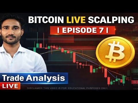 BITCOIN LIVE SCALPING 🔥 | Episode 7 | Live Trade Analysis & Price Action Strategy
