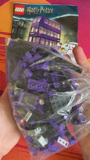 Unpacking the Lego Harry Potter Knight Bus! #lego #legobuild #legoharrypotter #legos