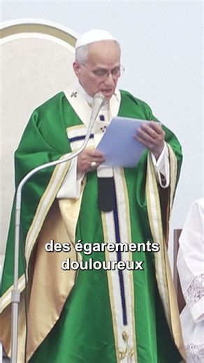 Le pape Léon XIV encourage l'Eglise à "reconnaître" ses "propres fautes"