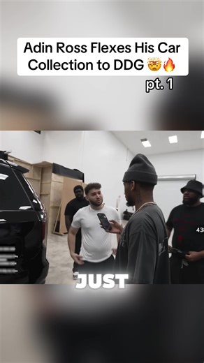 Adin Ross Showcases His Impressive Car Collection