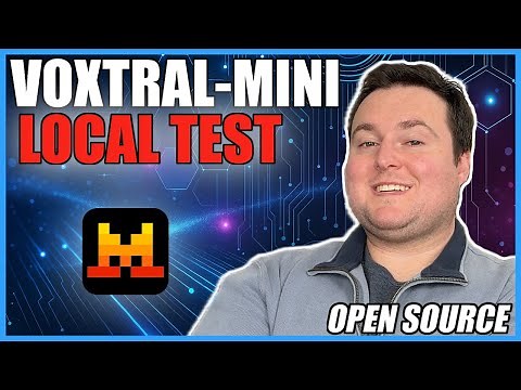 Voxtral Mini 3B LOCAL Testing (Voice Control & Function Calling)