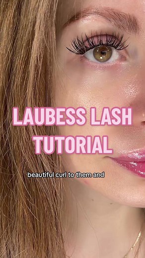 DIY Lash Extensions Tutorial with Laubess Clusters