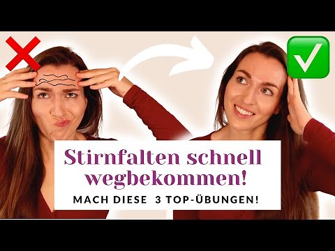 Stirnfalten ab 3 Wochen weg! Mit diesen wirkungsvollen Gesichtsübungen