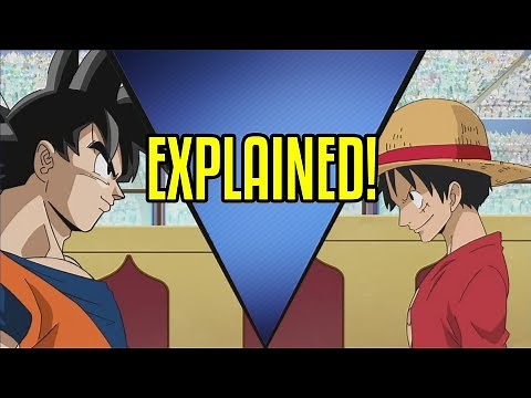 Goku and Luffy TEAM UP! Dragon Ball Z and One Piece EXPLAINED (DBZ Crossovers #3)