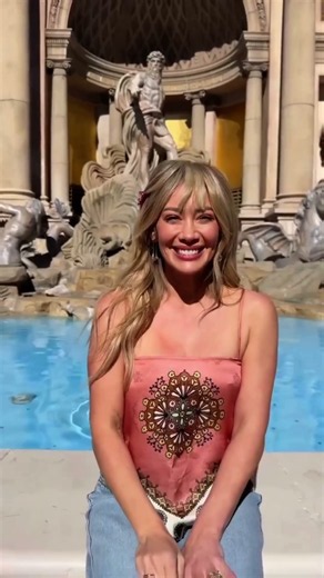Hilary Duff recrea escena de Lizzie McGuire