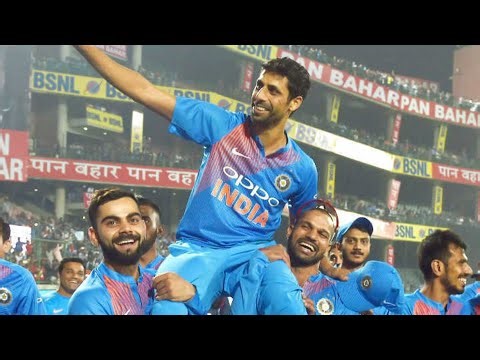 Nehra ji Farewell Match! India vs NZ 1st T20i 2017 Match Highlights 